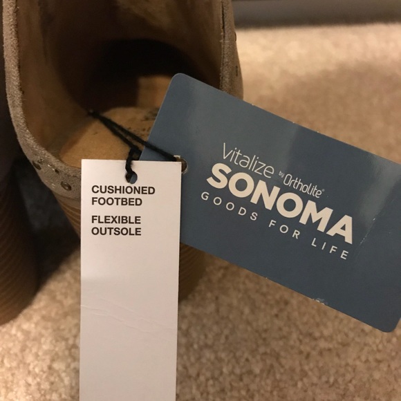 NWT Sonoma Slide on Ankle Boots - Picture 5 of 7